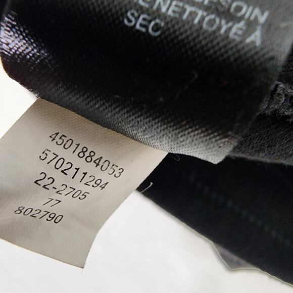 White House Black Market Womens Cargo Jogger Pant Black Small Zip Ankle Pockets - Picture 14 of 14